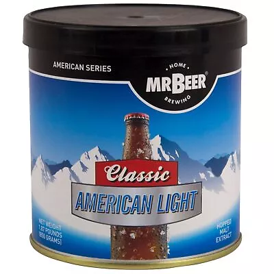Mr. Beer Classic American Light 2 Gallon Homebrewing Refill Multicolor • $27.76