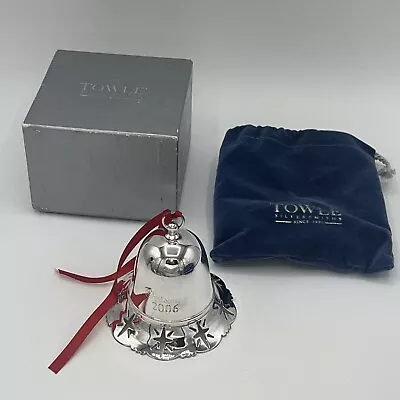 Towle Silversmiths Christmas Bell 2006 Musical Bell 26th Edition • $14