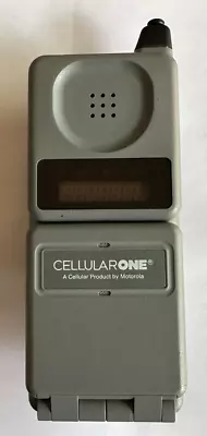 Vintage Motorola Cellular ONE Digital Personal Communicator Cell Phone 1980's • $70