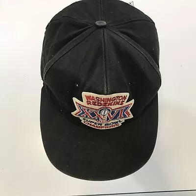 Vintage 2006 Black Washington Redskins Super Bowl Cap - One Size • £15