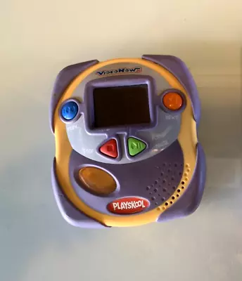 Playskool Video Now Jr. Personal Kids Yellow Purple Video Player FOR PARTS ONLY • $12.22