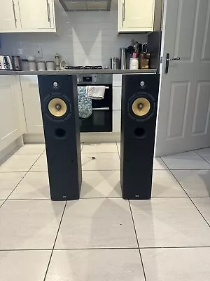 B&W DM 602.5 S3 Floorstanding Speakers In Black • £100
