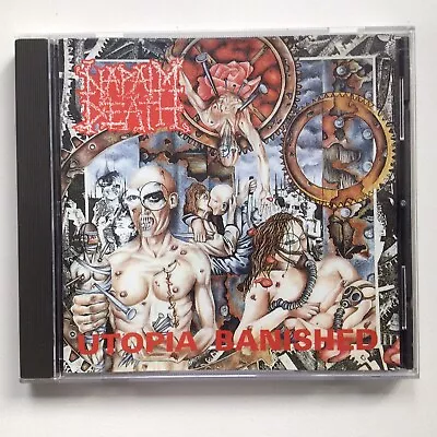 Napalm Death Utopia Banished MOSH53CD Grindcore Heavy Metal • £10.99