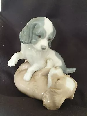 Lladro Nao Playful Puppies Figurine  • $40