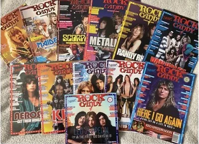 Rock Candy Magazine. Job Lot Of 25 Magazines • £149.99