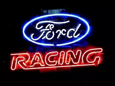 19 X15  Red Racing Car Auto Neon Sign Light Bar Cave Glass Decor Wall Handcraft • $137.12