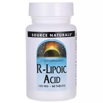 Source Naturals R-Lipoic Acid 100 Mg 60 Tabs • $22.42