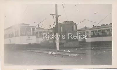 B&W Photo DSR #X-69 Department Of Street Railways Detroit 40s MofW Yard • $9.99