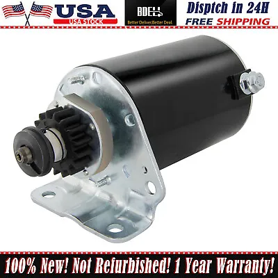 New Starter Electric Motor Fits Briggs And Stratton Engine 499521 795121 499529 • $39.99