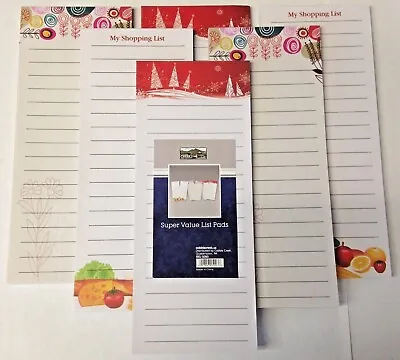 Super Value Magnetic Shopping List Pads 6 Pads 5093 • $3