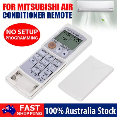 $16.85 • Buy Electric Control Fit For Mitsubishi Air Conditioner Remote MSZ-GA50VA MSZ-GA60VA