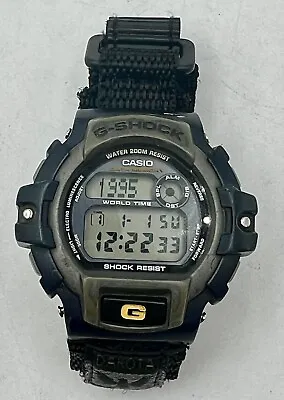 Vintage Casio G-SHOCK G-2200 (2253) Men’s Alarm Chronograph 47mm Watch • $30