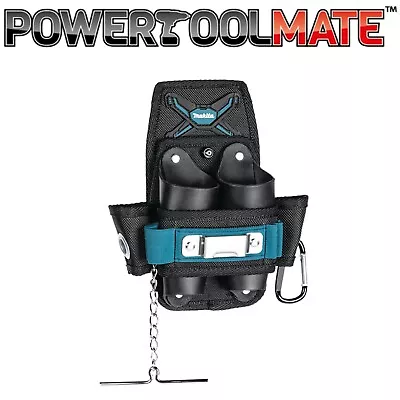 Makita E-05212 Ultimate 4 Way Electricians Mate Tool Pouch 5 Pocket Strap System • £19.50