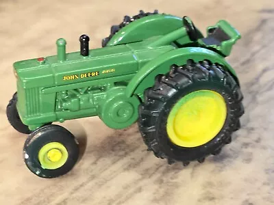 Mini 2.25  Die Cast Ertl Green John Deere Metal Tractor Rubber Wheels A+++++ • $5.95