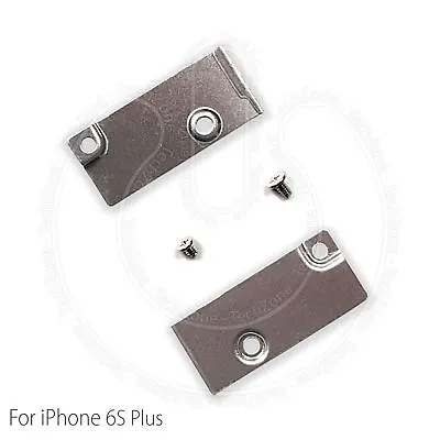 IPhone 6S PLUS Battery Power Connector Metal Bracket Shield Cover Plate & Screws • £2.49