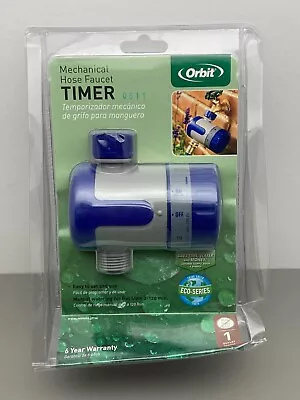 Orbit Manual Water Timer Mechanical Hose Faucet Timer 27728-03 New • $12.95