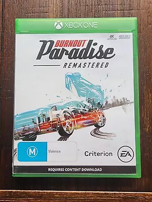 Xbox One - Burnout Paradise Remastered • $19