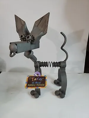 Chihuahua Dog Handmade Metal Sculpture Art Decor 11” Yardbird • $166.25