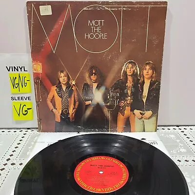 Mott The Hoople Mott LP Columbia 1973 VG/VG- Vinyl READ #O34 • $10