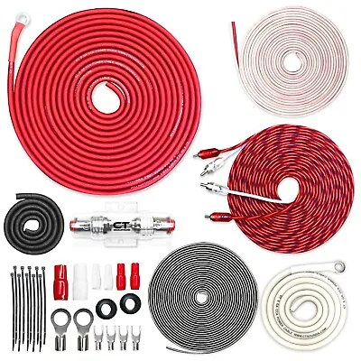 CT Sounds 8 Gauge 800 Watt CCA Amp Wiring Kit (AMPKIT-8GA-PRO) • $25.99