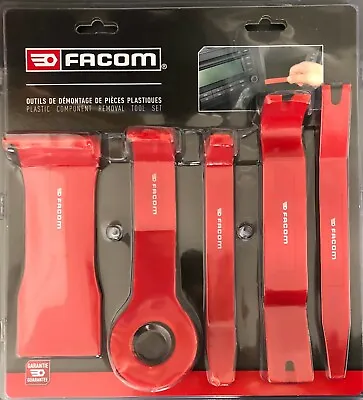 Facom CR.D5 5 Piece Plastic Trim And Upholstery Removal Tool Kit • £24.80
