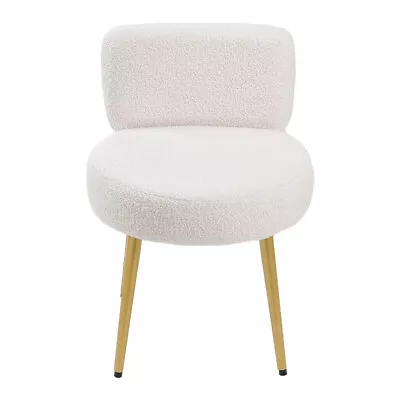 Plush Teddy Dressing Table Stool Chair Makeup Seat Vanity Bedroom Side Stool New • £36.95