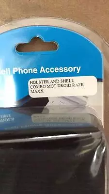 NEW Black Holster And Shell Combo Mot Droid Razr Maxx • $5.99