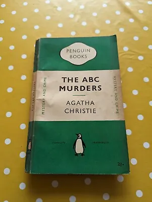 £6.99 • Buy Agatha Christie The ABC Murders Penguin Books 1952