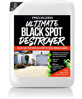 £29.95 • Buy ProKleen Patio Drive Cleaner Way Black Spot Remover Lichen Algae Green Mould 5L