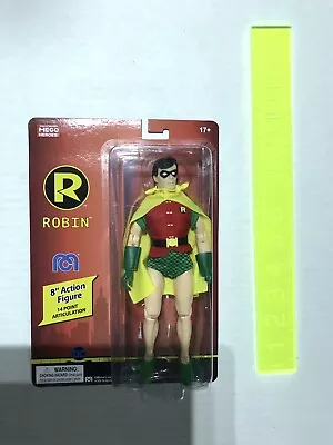 New 2021 Mego Robin The Boy Wonder 8  Figure Moc! In Stock Now! • $29.90