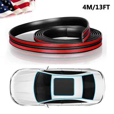 4M Rubber Seal Strip Car Windshield Protector Guard Weather Strip Molding Trim • $12.98