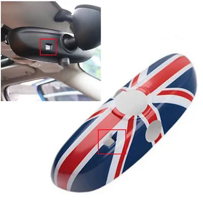 For MINI Cooper F54 F55 F56 F60 14-22 Red Jack Rear View Mirror Cover Auto Dim • $33