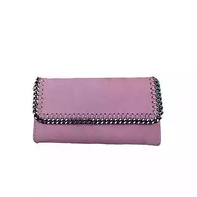 Stella McCartney Falabella Flap Continental Wallet Pink • $124.99
