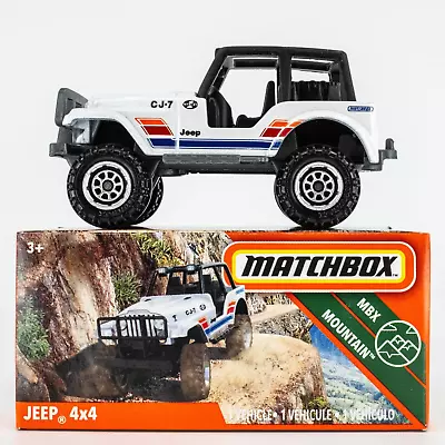 2020 Matchbox Power Grabs #80 '60 Jeep® CJ-7 4x4 GLACIER WHITE PEARL | FSB • $2.99