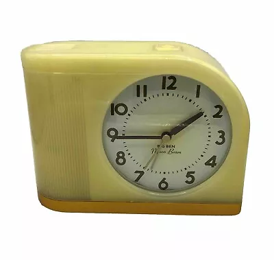 Westclox Big Ben Moon Beam Alarm Clock Model 43000 Lighted Dial 1950s Repro • $49.99