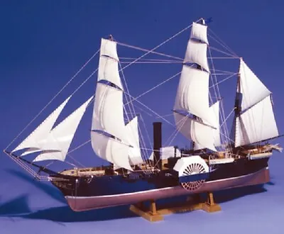 Aoshima Models 047101 1:150 USS Susquehanna Large Sailing Ship Plastic Model Kit • $129.10
