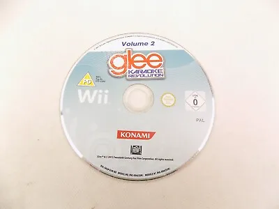 Mint Disc Only Nintendo Wii Volume 2 Glee Karaoke Revolution - Free Postage I... • $4.90