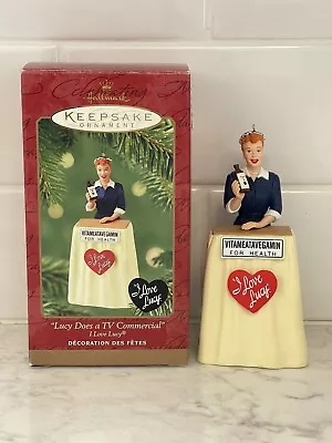 Hallmark Ornament “Lucy Does A TV Commercial” I Love Lucy 2001 • $15