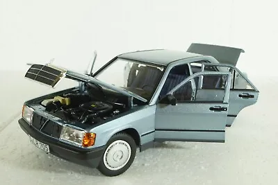 Mercedes 190E (W201) 1984 Light Blue 183828 Norev 1:18 • $151.99