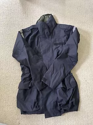 £30 • Buy Royal Navy Issue Gore-Tex Foul Wet Weather Smock Jacket Size H180/C96