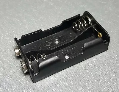 2 X AA Side-by-side Flat Battery Holder To 9V DC Connector • $6.75