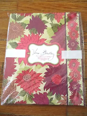 Vera Bradley POCKET FOLDERS SET OF 4 & Labels - HELLO DAHLIA! - New In Wrap • $14.50