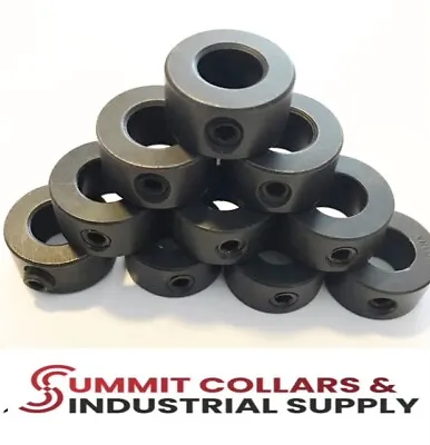 3/4  ID Bore (10 PCS) Black Oxide Set Stop Collar. Free Shipping! CB-75-10 • $18.99