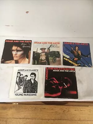 £5.70 • Buy 5 Adam And The Ants Vinyl 45 Rpm Singles