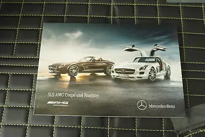 RARE VIP Customer Brochure Mercedes SLS AMG Coupe & Roadster Gullwing 06/13 No 300 • $18.10