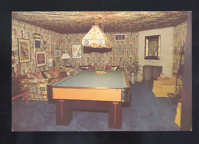 Elvis Presley Graceland Home Interior Pool Hall Billiards Table 2 Postcards Lot • $14.99