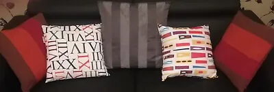 Lot Of Five Decorative Pillows Including An Inner Ikea Grey (rare) • £26.71