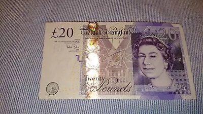 20 Pound Note - Bank Of England - Smith/bailey (series F) [circulated] • £30