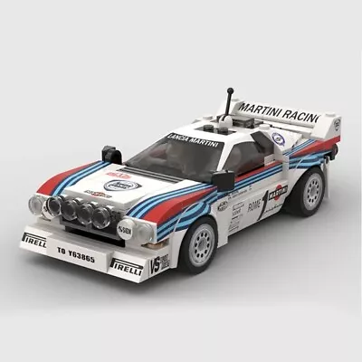 244PCS MOC Lancia Rally 037 Martini Racing - Winner Rallye Monte Carlo 1983 • £28.98