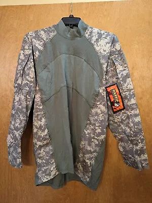 NWT MASSIF ACS Army Combat Shirt X-Large XL ACU Flame Resistant 8415-01-548-7232 • $32.95